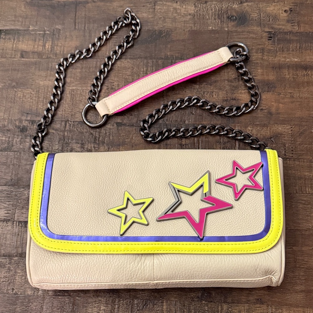 Vintage Betsey Johnson Multicolor Star Women's Bag